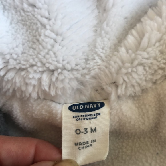 Baby warm fleece 0 to 3 months - as new. Not worn - Picture 2 of 6